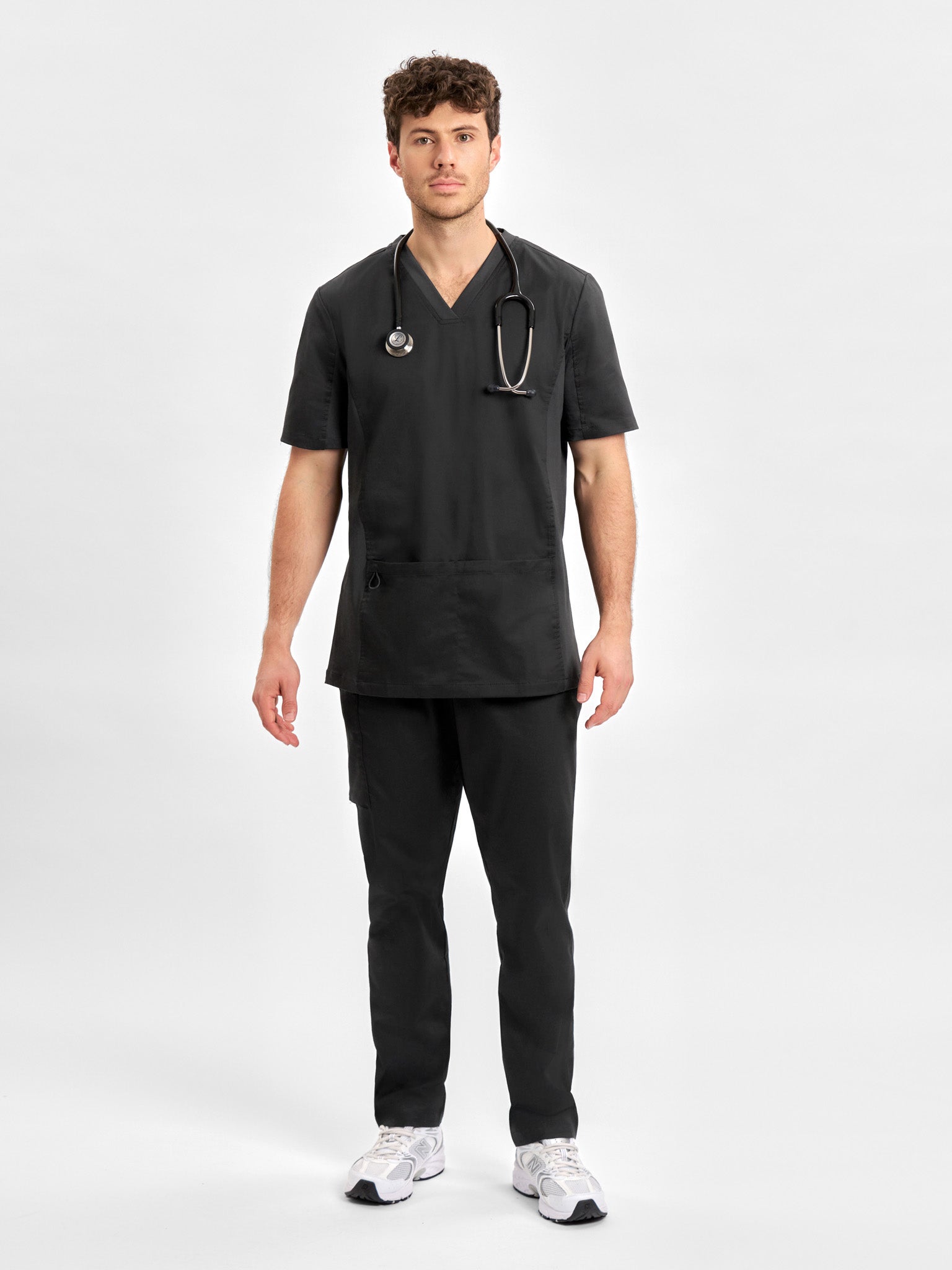 Riley Mens Stretch Scrub Top