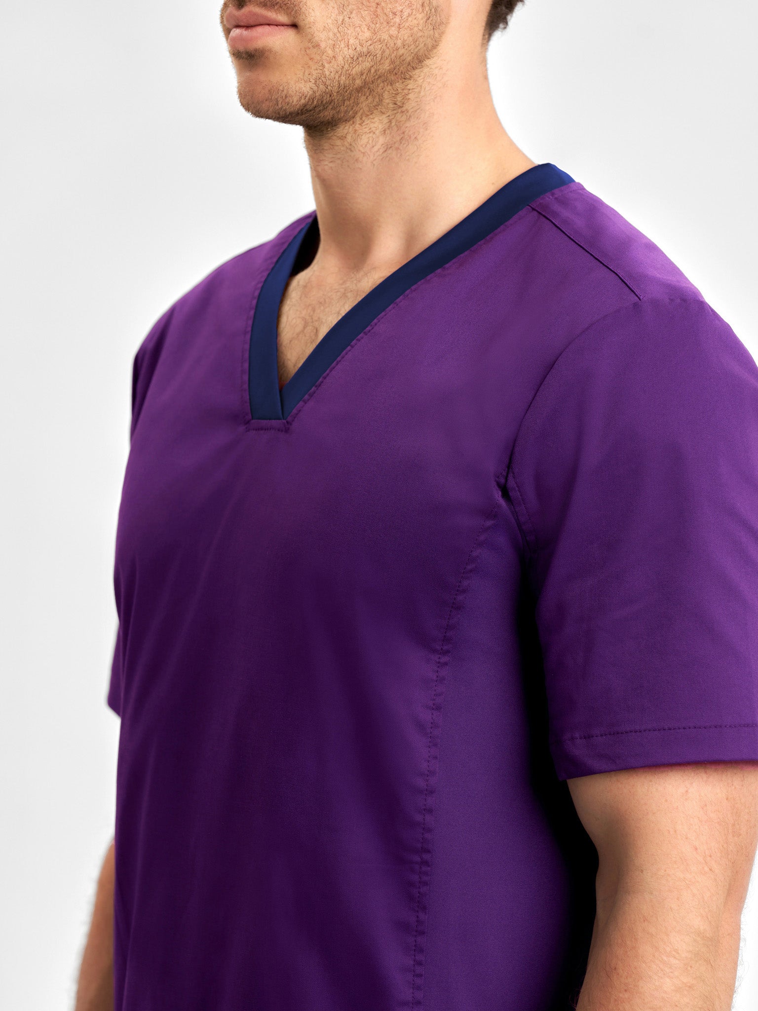 Riley Mens Stretch Scrub Top