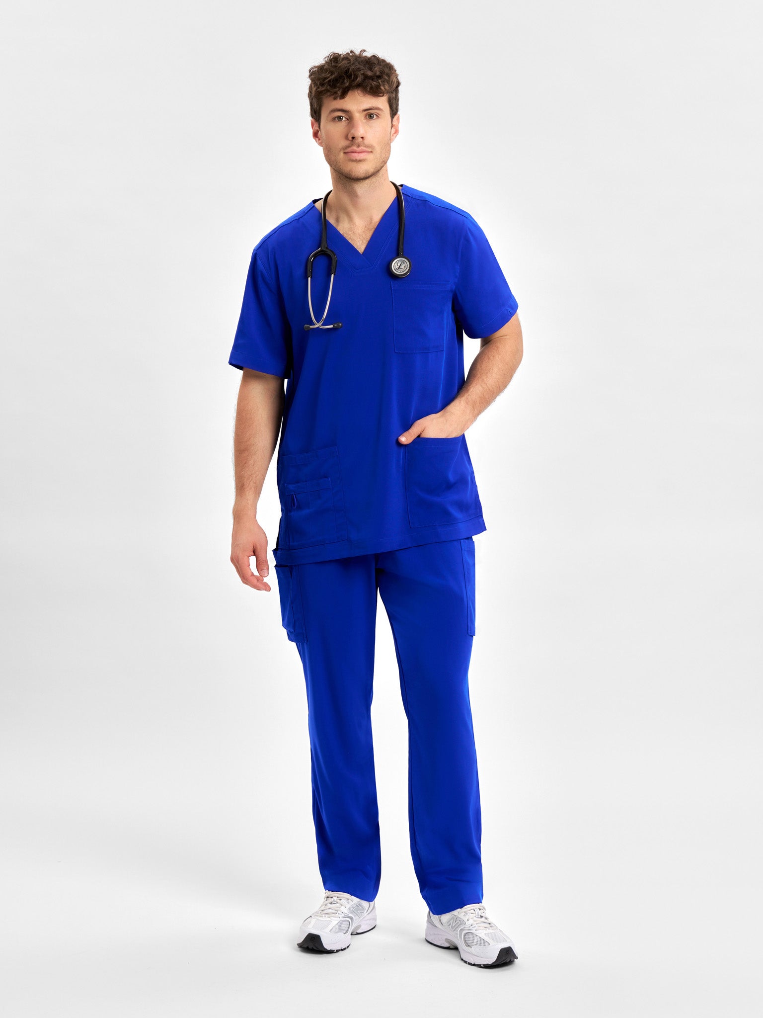 Avery Mens V-Neck Scrub Top