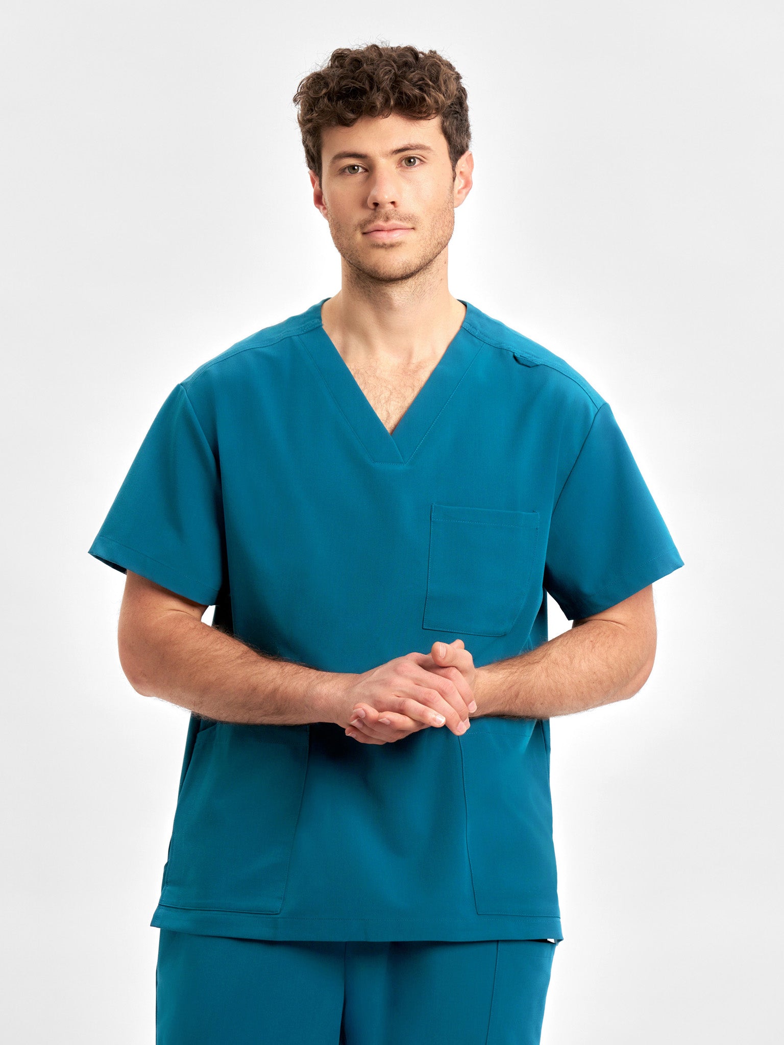 Pulse Unisex V-Neck Scrub Top