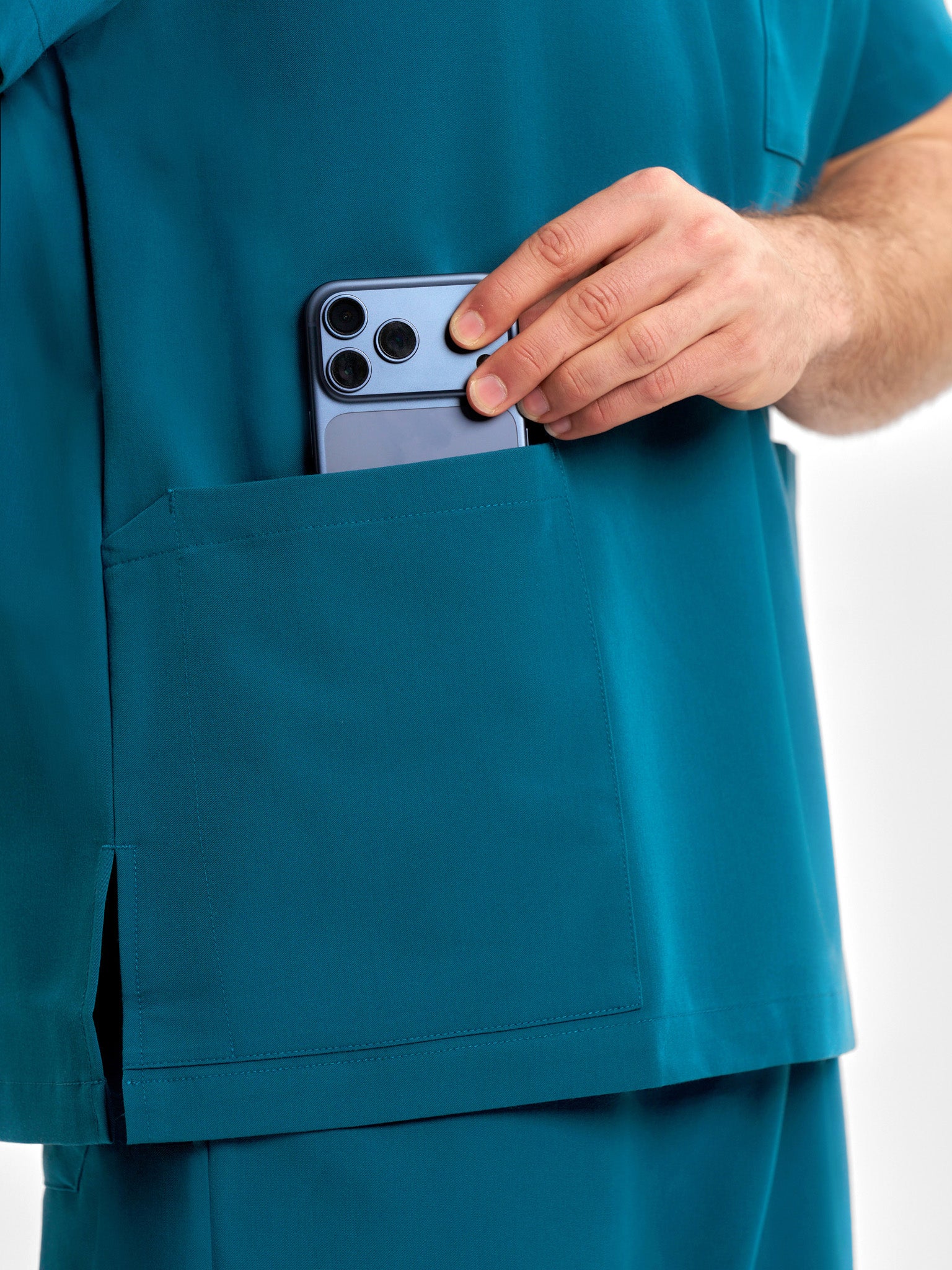 Pulse Unisex V-Neck Scrub Top