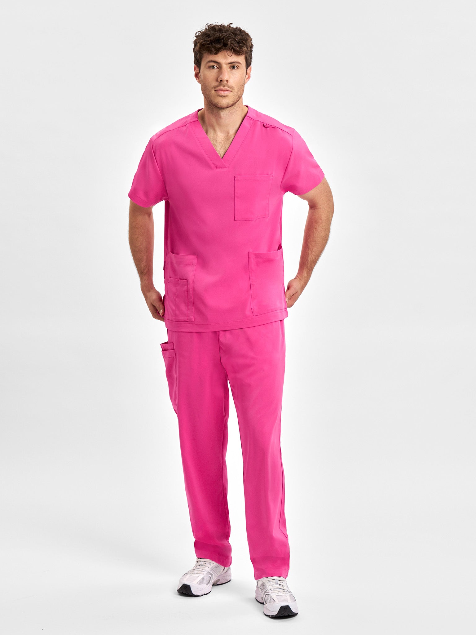 Pink Unisex Scrub Pant