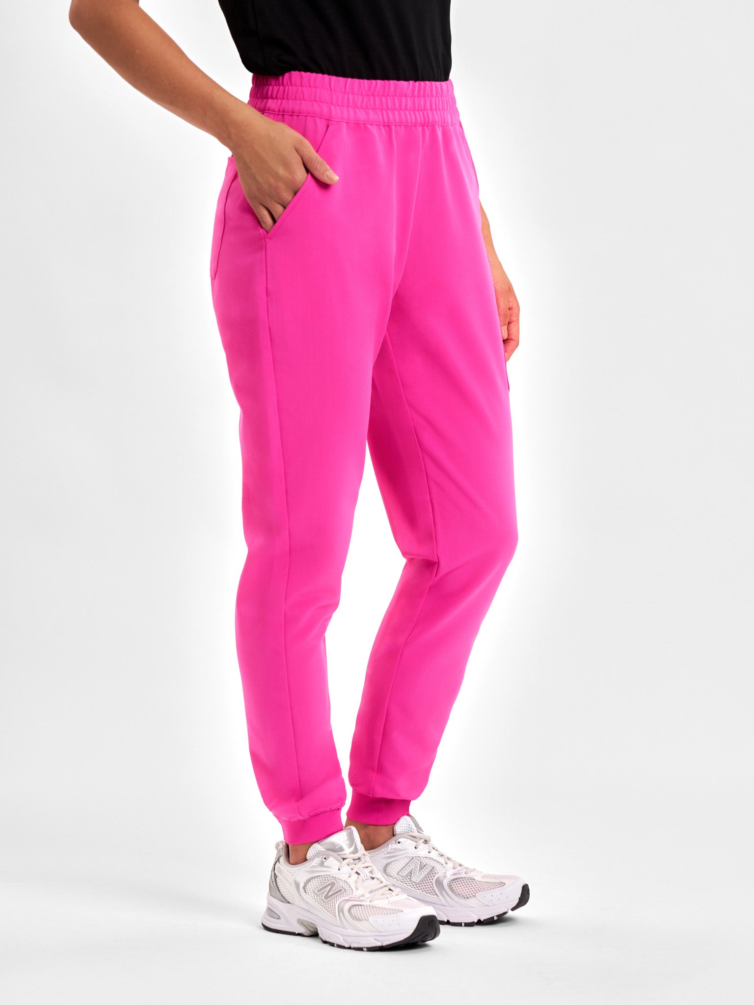 Pink Womens Jogger Scrub Pant