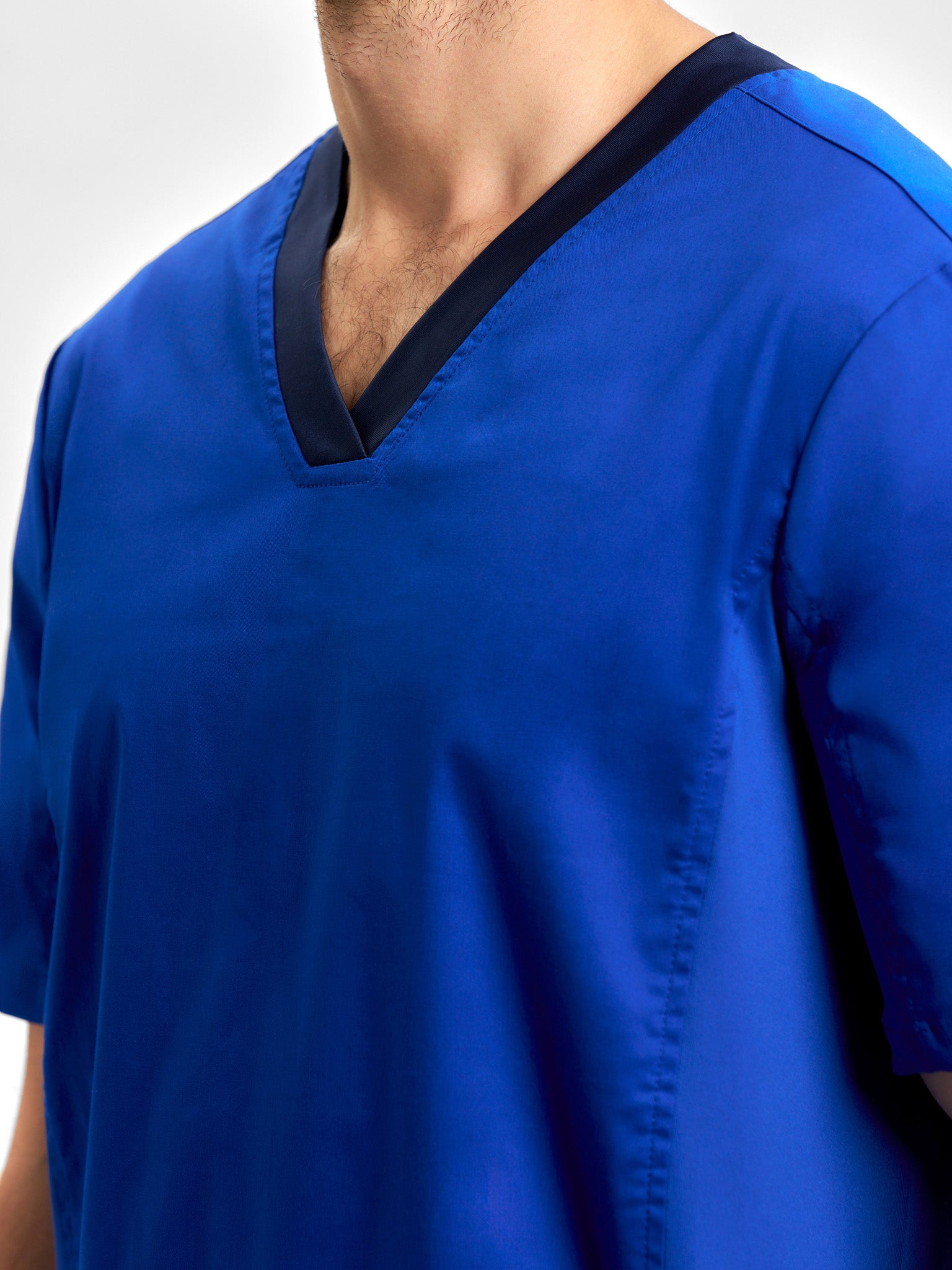 Riley Mens Stretch Scrub Top