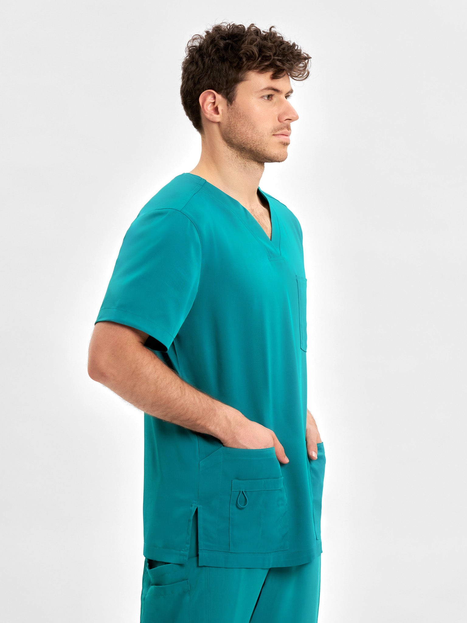 Avery Mens V-Neck Scrub Top
