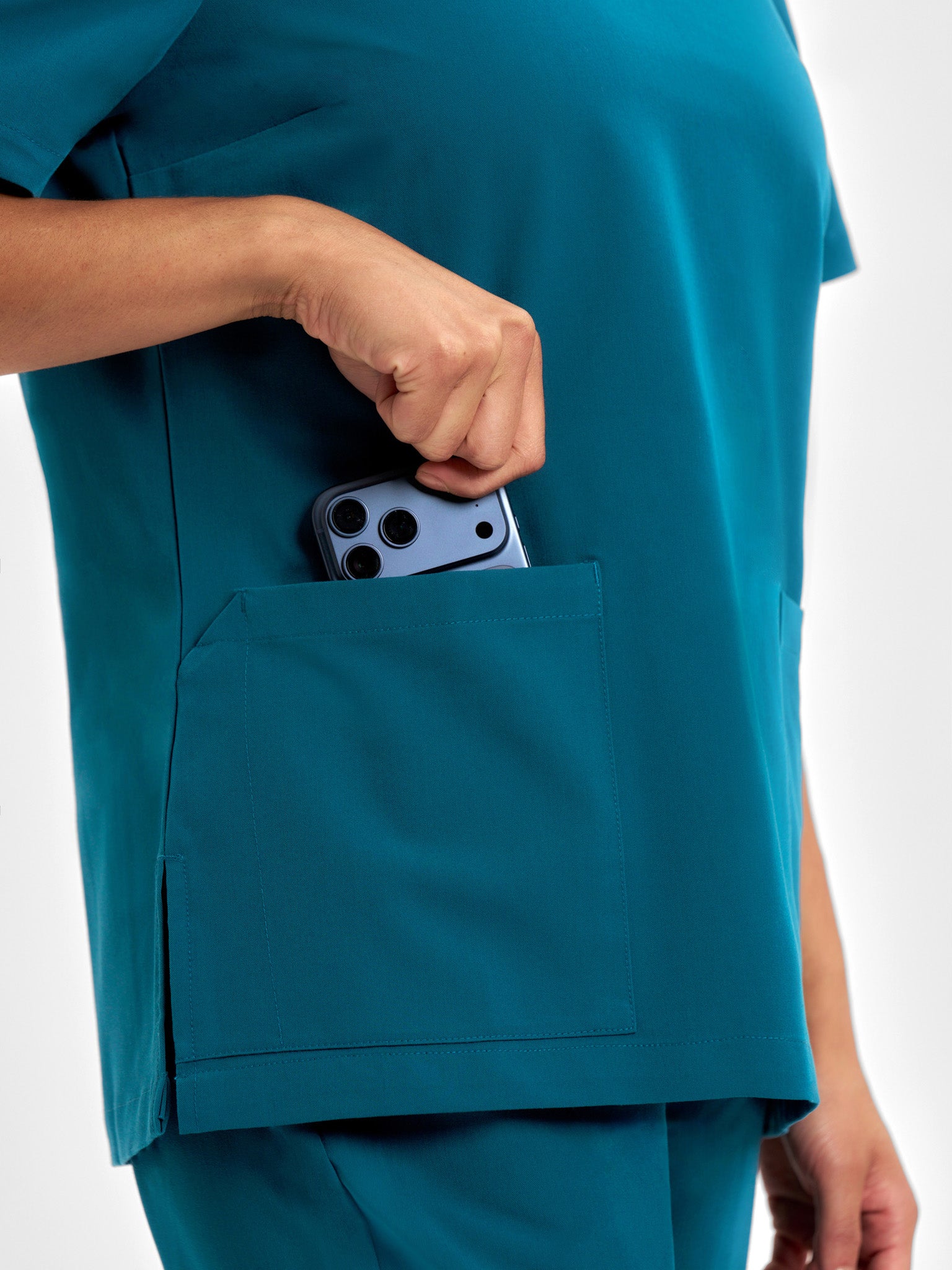 Pulse Womens V-Neck Scrub Top
