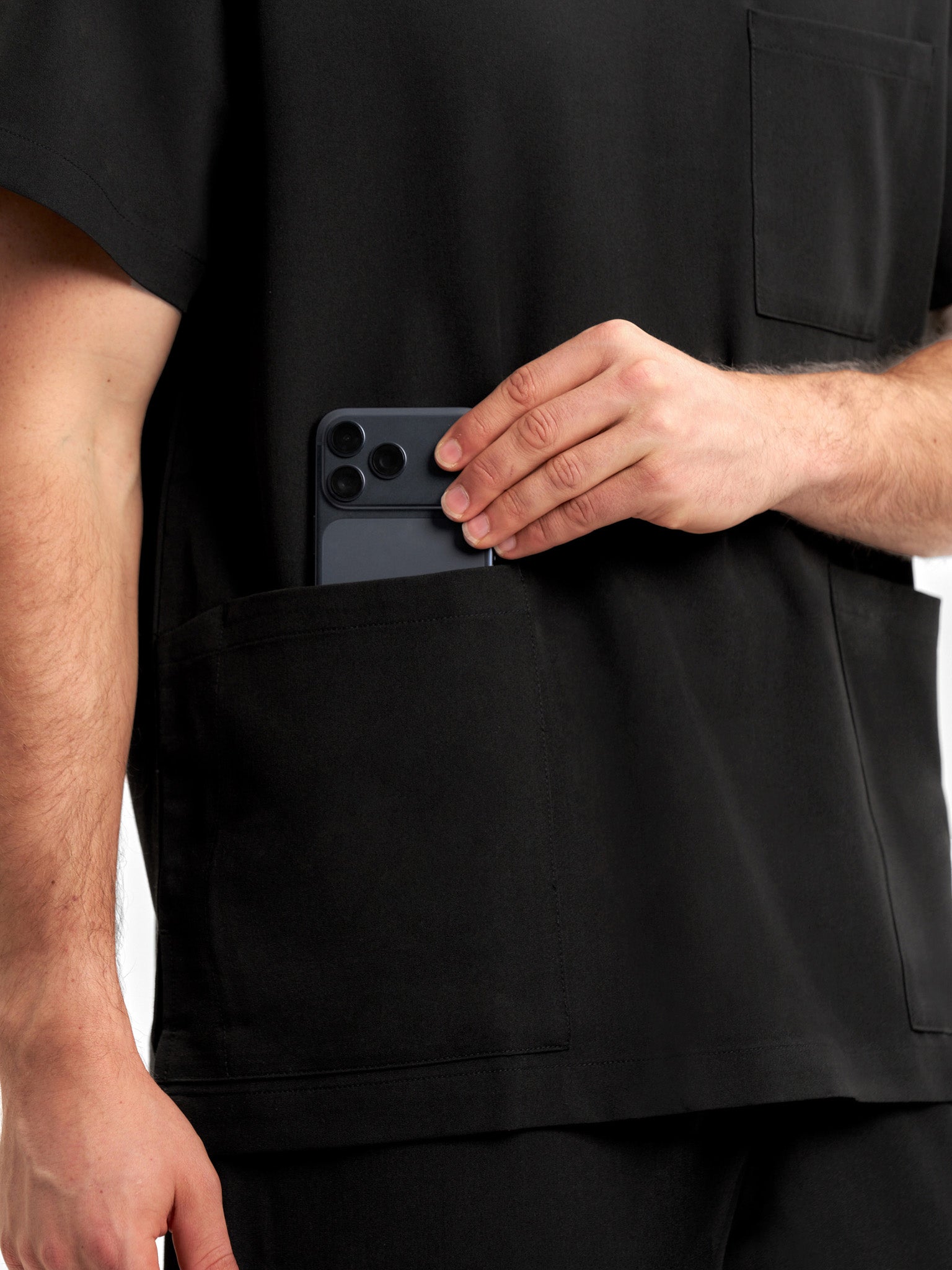 Pulse Unisex V-Neck Scrub Top