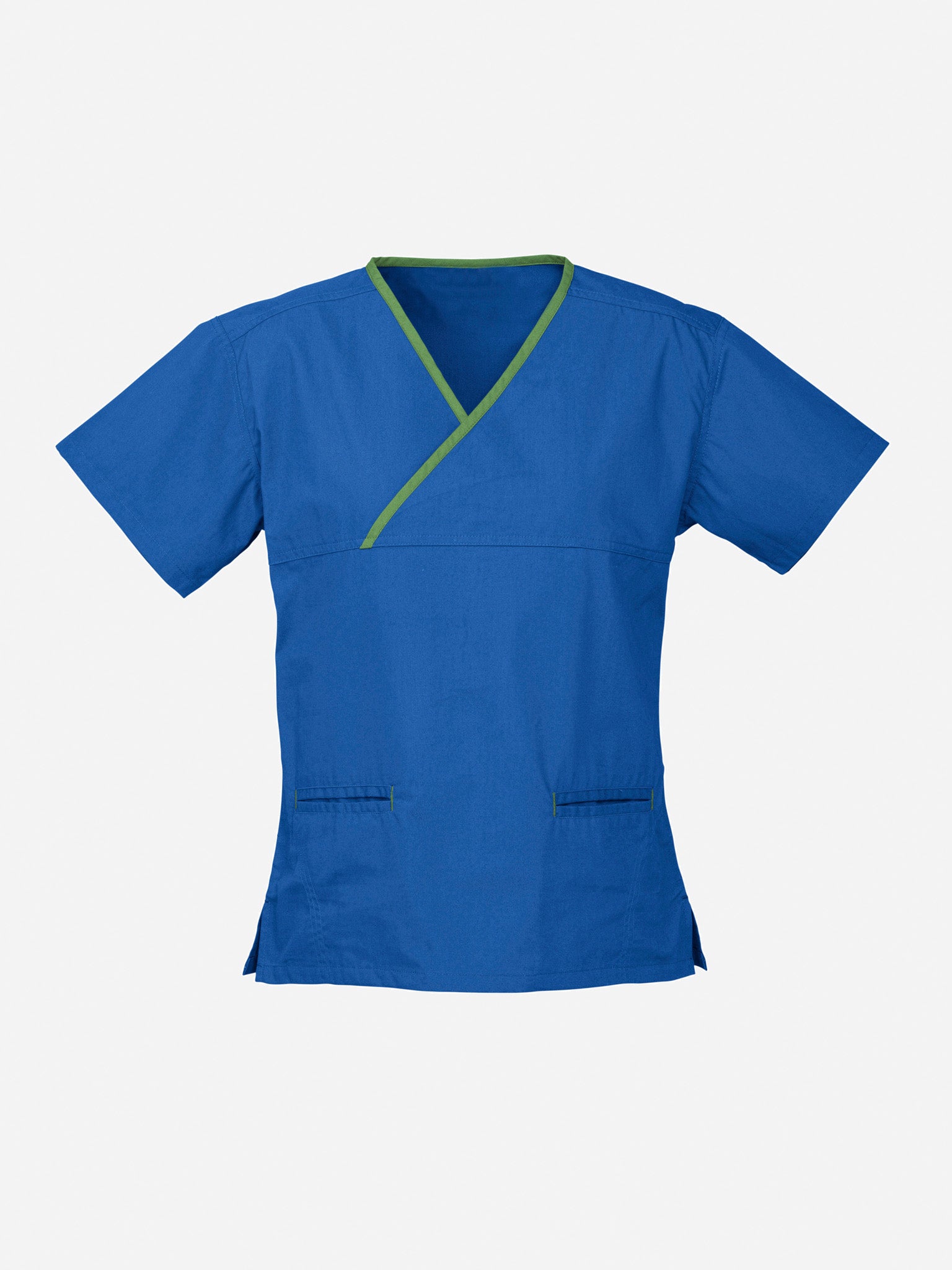 Classic Womens Contrast Scrub Top